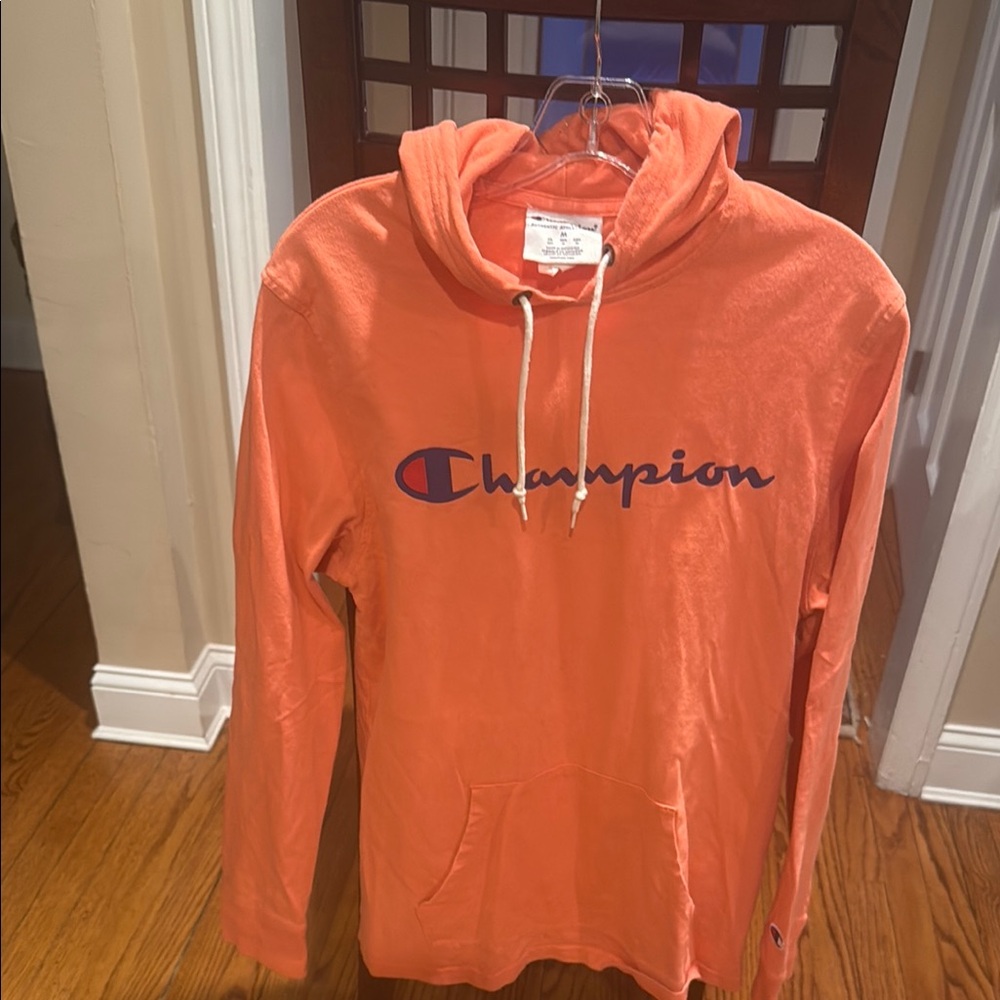 Champion Orange Hoodie